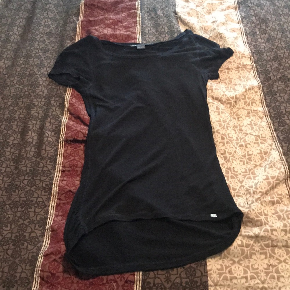 Black Armani Exchange Short Sleeve Tee